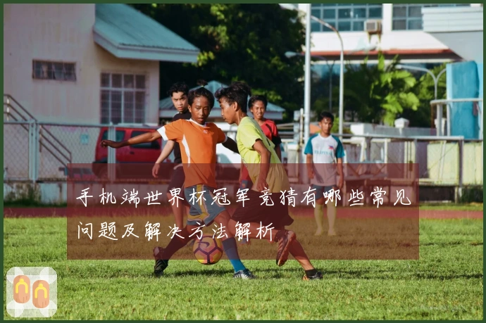 手机端世界杯冠军竞猜有哪些常见问题及解决方法解析