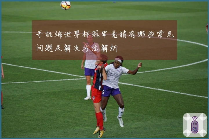 手机端世界杯冠军竞猜有哪些常见问题及解决方法解析